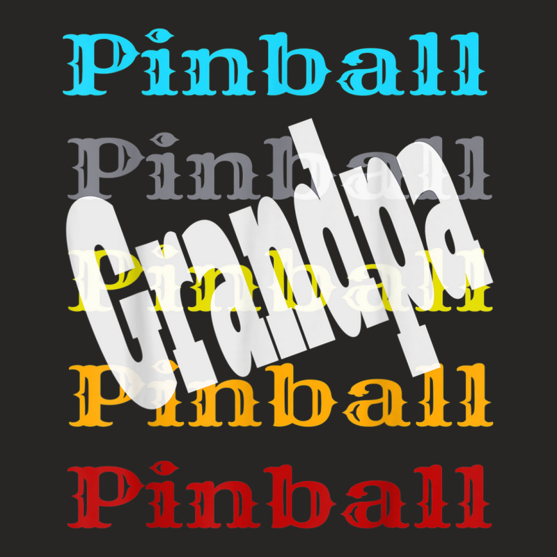 Pinball Grandpa Retro Video Game Arcade Player Winner Wizard Ladies Fitted T-Shirt by Color | Artistshot