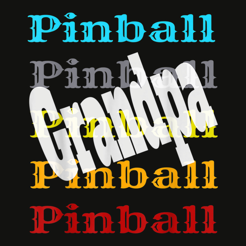 Pinball Grandpa Retro Video Game Arcade Player Winner Wizard Scorecard Crop Tee by Color | Artistshot