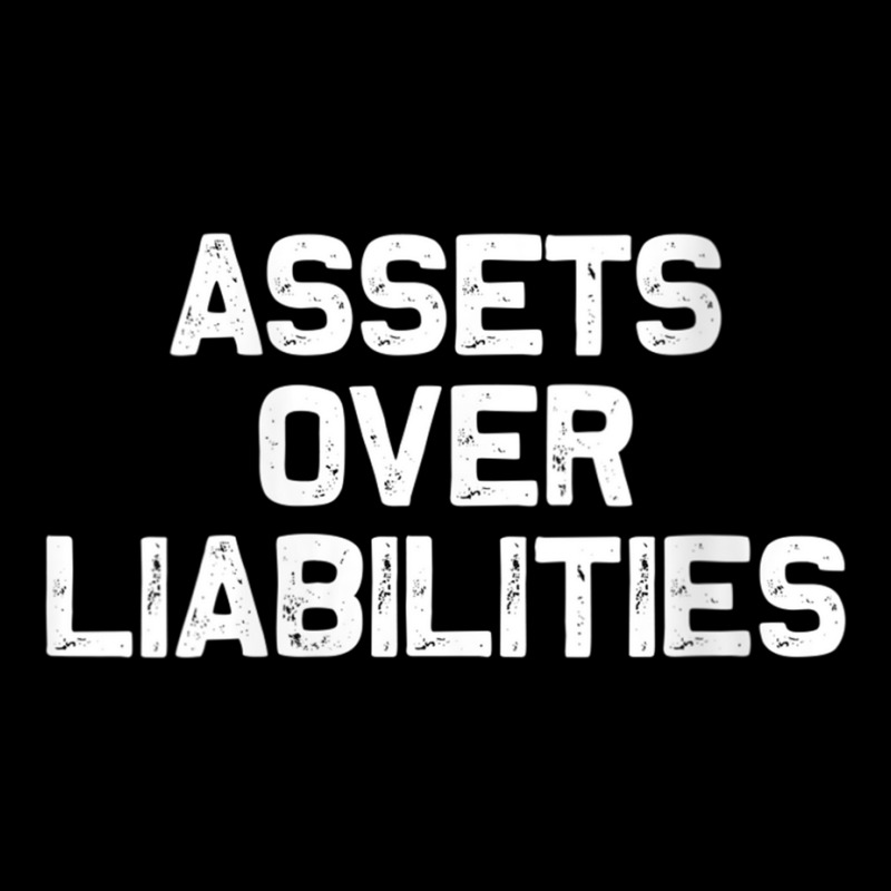 Womens Assets Over Liabilities Funny Accountant V Neck T Shirt Youth Jogger by cm-arts | Artistshot