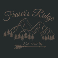 Fraser's Ridge North Carolina Est 1767-z2s1y Women's Triblend Scoop T-shirt | Artistshot