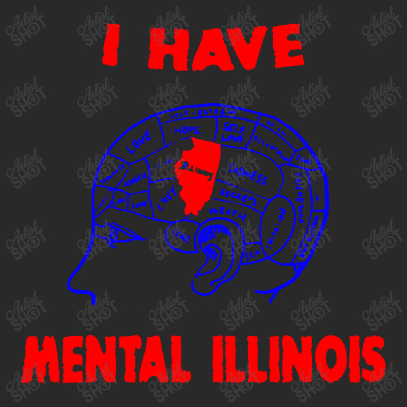 I Have Mental Illinois Printed hat by Jembleng Art | Artistshot