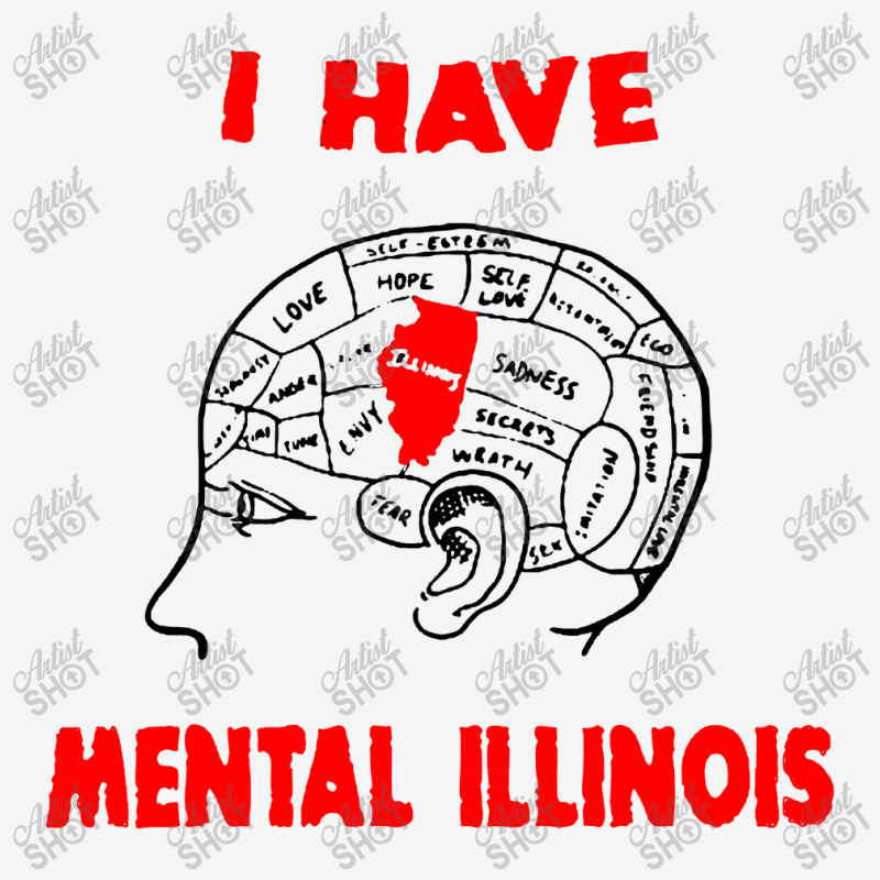 I Have Mental Illinois Adjustable Cap | Artistshot