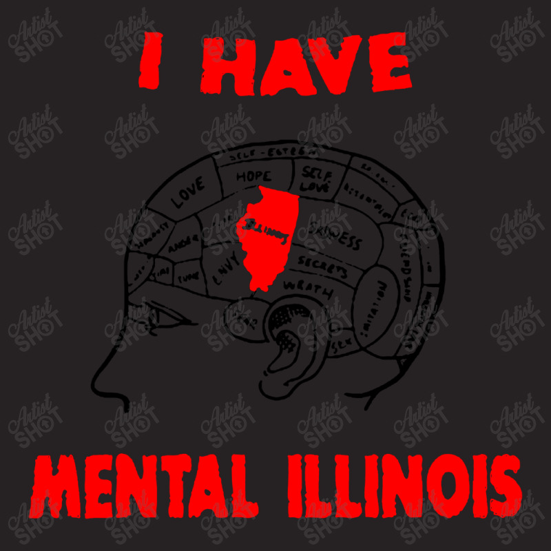 I Have Mental Illinois Vintage Cap | Artistshot