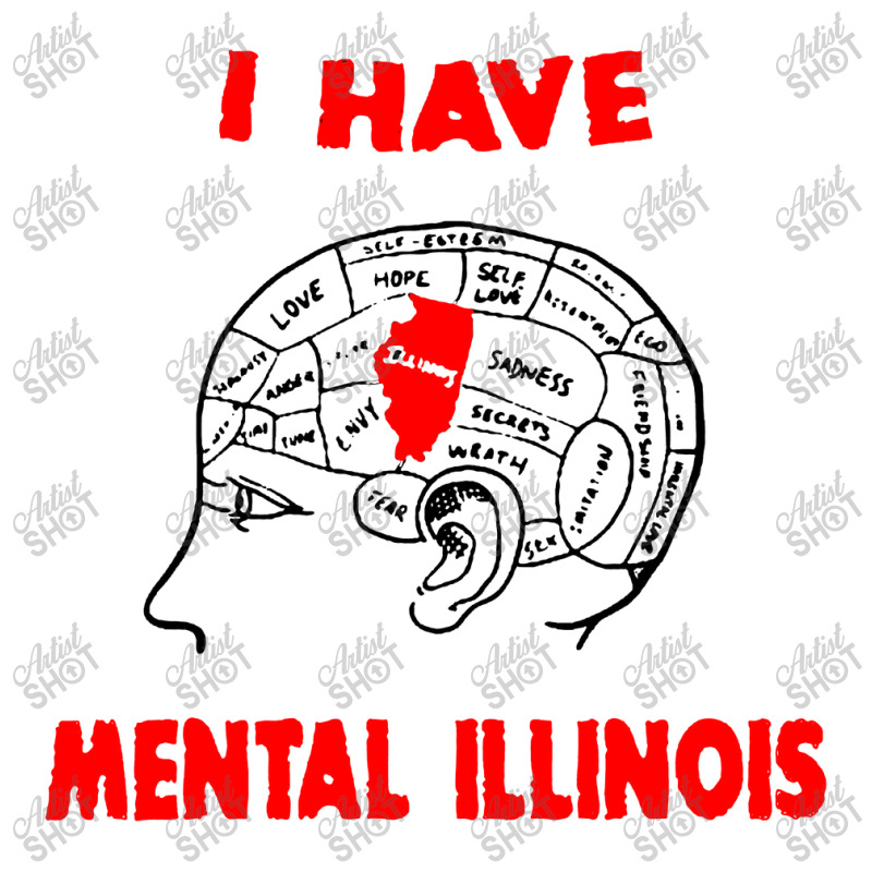 I Have Mental Illinois Youth Sweatshirt | Artistshot