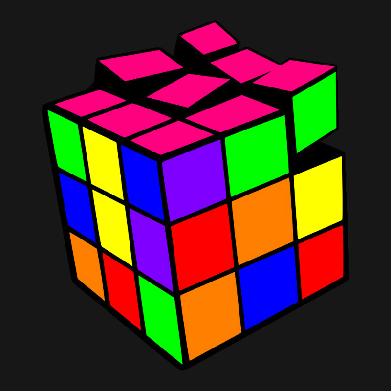Custom Rubik's Cube, Rubik's Cube Art, Rubik's Cube Vintage, Rubik's Cube Pai Mediumlength