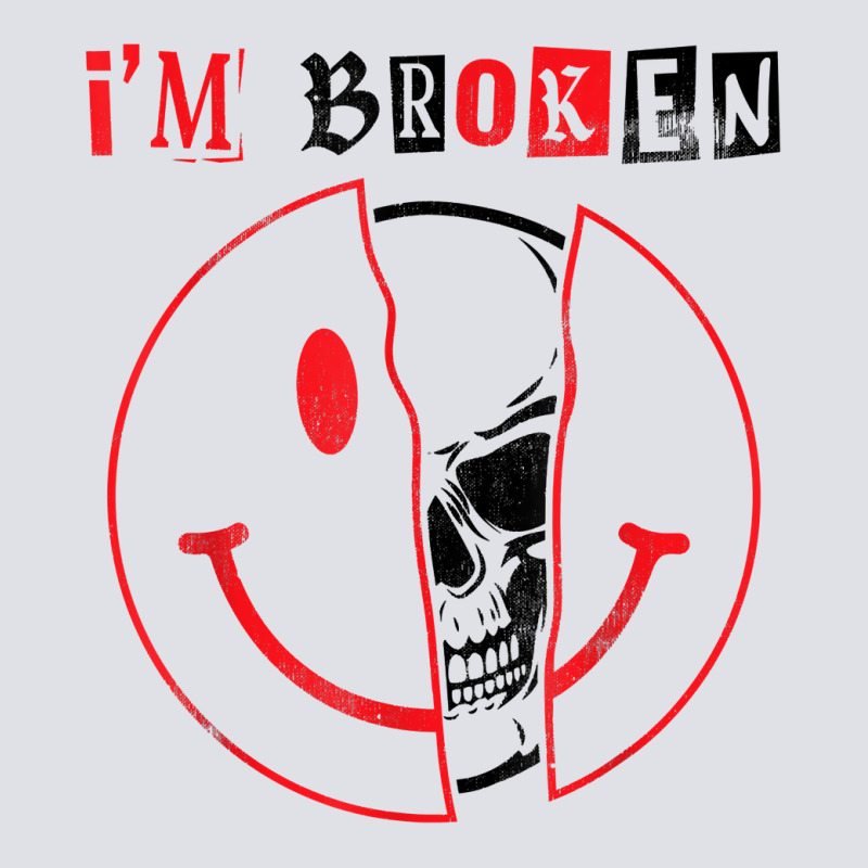 I'm Broken Shirt Invisible Illness I'm Ok Broken T Shirt Bucket Hat by pypybedypa | Artistshot