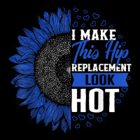 Hip Surgery Hip Replacement Sunflower Look Hot Bionic Broken T Shirt Adjustable Cap | Artistshot