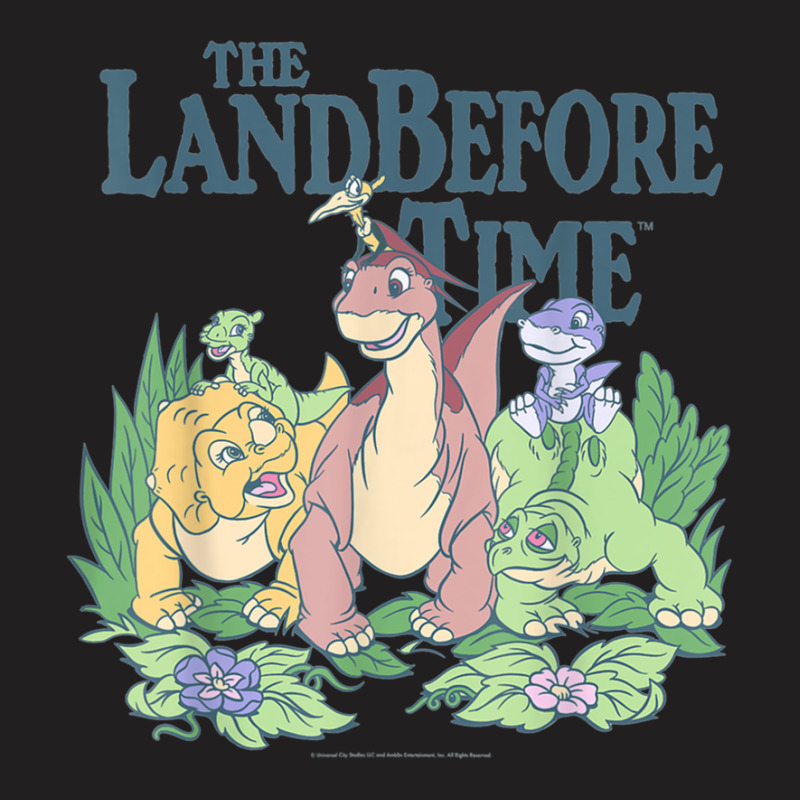 Land Before Time Pastel Dinosaur Friends T-shirt | Artistshot