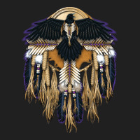 Native American Crow, Native American Crow Art, Native American Crow P Ladies Polo Shirt | Artistshot