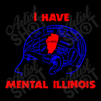 I Have Mental Illinois Funny Kids Cap | Artistshot