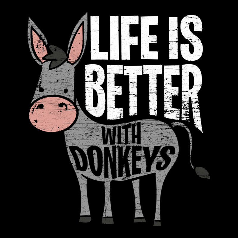 Donkey Life, Donkey Life Vintage, Donkey Life Art, Donkey, Life, Life  Maternity Scoop Neck T-shirt by SHLUFFYI | Artistshot