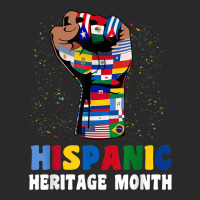 Hispanic Heritage Month Colorful Countries Flags Latinx Hand Printed Hat | Artistshot