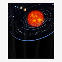 Solar System Eight Planets In Space T Shirt Ladies Fitted T-shirt | Artistshot