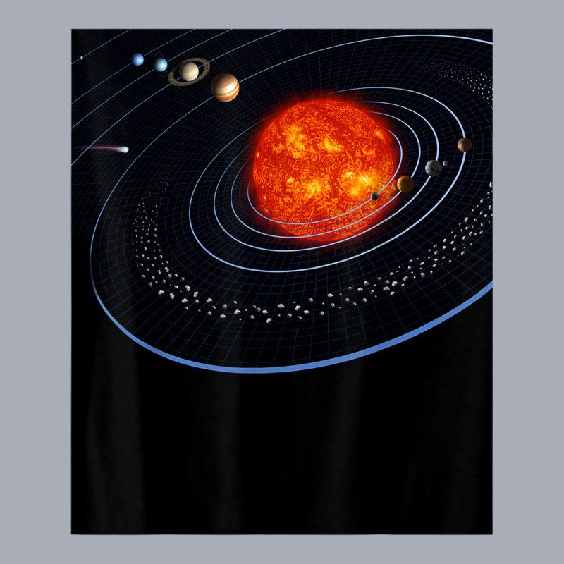 Solar System Eight Planets In Space T Shirt Tank Dress by cm-arts | Artistshot