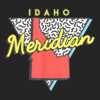 Meridian Idaho T Shirt Retro Id Apparel Souvenir Unisex Hoodie | Artistshot