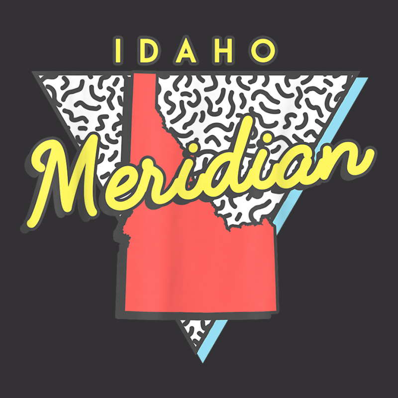 Meridian Idaho T Shirt Retro Id Apparel Souvenir Vintage Short by cm-arts | Artistshot