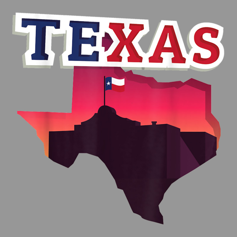 State Of Texas Map With State Flag Women's V-Neck T-Shirt by cm-arts | Artistshot