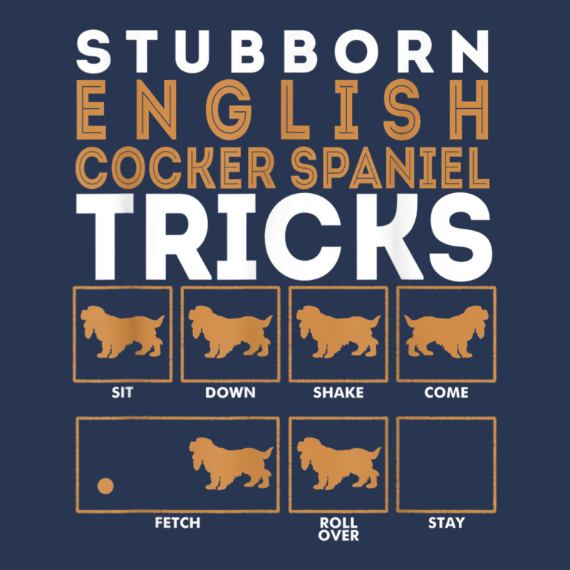 Stubborn English Cocker Spaniel Dog Tricks Graphic T Shirt Ladies Denim Jacket by cm-arts | Artistshot