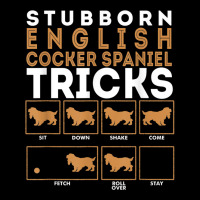 Stubborn English Cocker Spaniel Dog Tricks Graphic T Shirt Cropped Hoodie | Artistshot