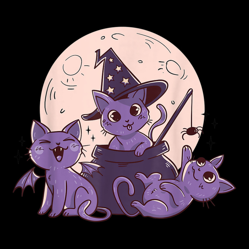 Cat O Ween Cute Halloween Kitten Witches Cats Spiders Scary Adjustable Cap | Artistshot