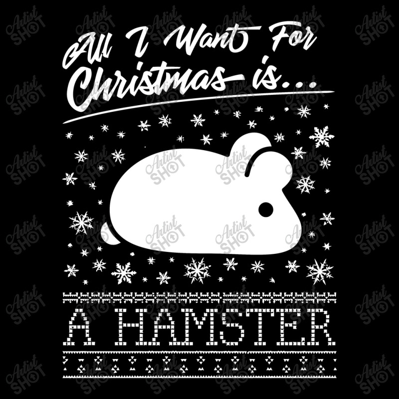 All I Want For Christmas Is A Hamster Cropped Hoodie by sepedakaca | Artistshot