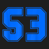 Number #53 Sports Jersey 53rd Anniversary Birthday Classic T-shirt | Artistshot