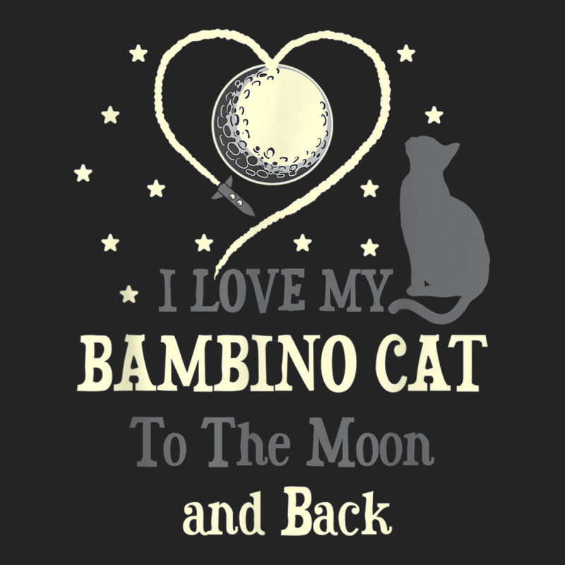 I Love My Bambino Cat To Moon Cat Lover Funny Kitten 3/4 Sleeve Shirt by Sombre | Artistshot