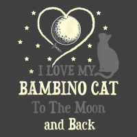 I Love My Bambino Cat To Moon Cat Lover Funny Kitten Vintage T-shirt | Artistshot