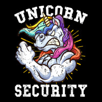 Unicorn Security   Manly Muscular Unicorn Lovers T Shirt Men's Long Sleeve Pajama Set | Artistshot