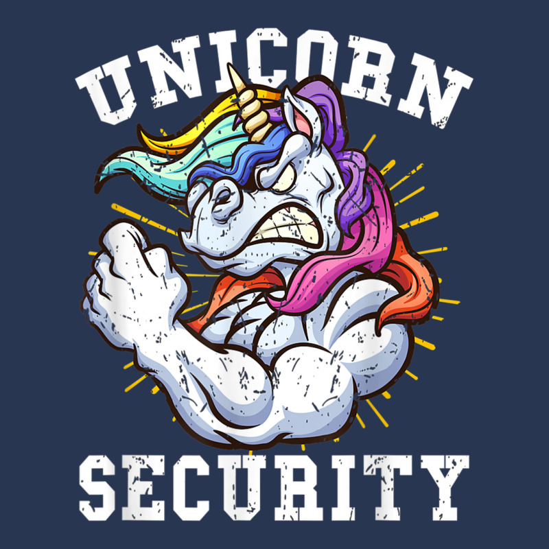 Unicorn Security   Manly Muscular Unicorn Lovers T Shirt Men Denim Jacket | Artistshot