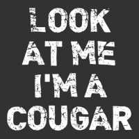 Look At Me I M A Cougar Funny Animal Halloween Vintage Short | Artistshot