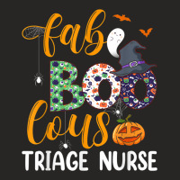 Faboolous Triage Nurse Boo Crew Fabulous Nurse Costume Ladies Fitted T-shirt | Artistshot