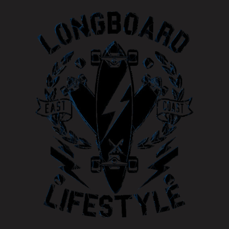 Funky Summer Longboard, Funky Summer Longboard Vintage, Funky Summer L T-shirt | Artistshot