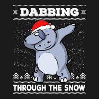 Hippopotamus Dabbing Through The Snow Ugly Christmas Hippopotamus 47 H Full-length Apron | Artistshot