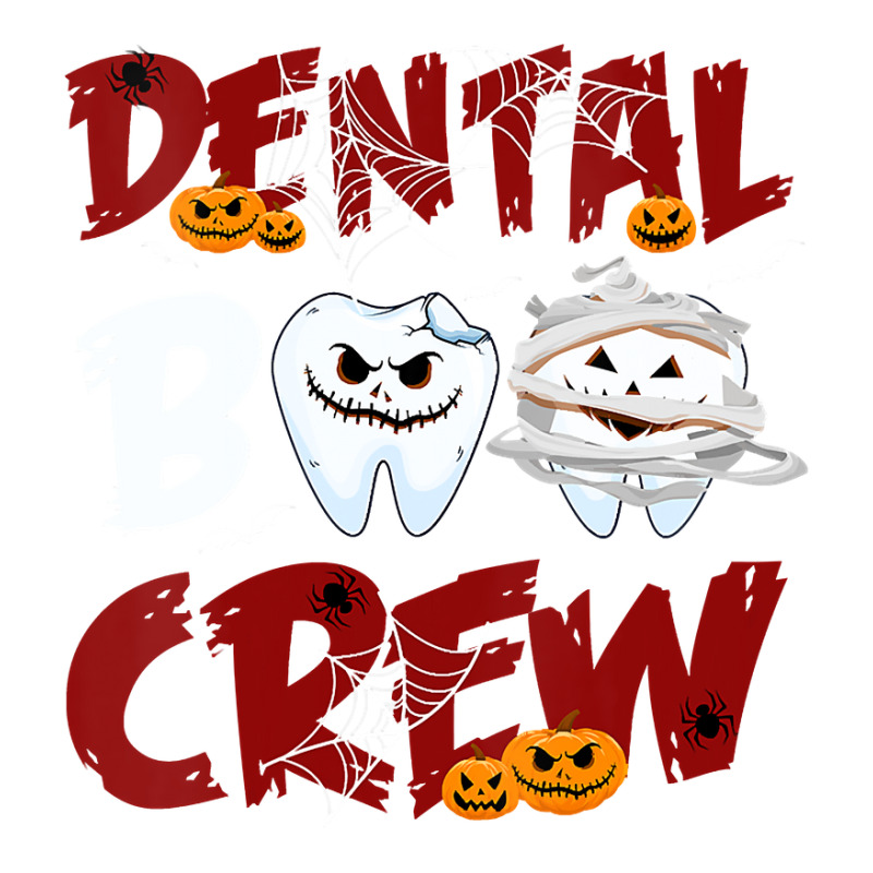 Womens Dental Boo Crew Halloween Dentists Dental Asst Matching Vneck Unisex Hoodie | Artistshot