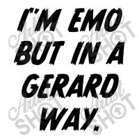 I’m Emo But In Gerard Way Quote Men's T-shirt Pajama Set | Artistshot