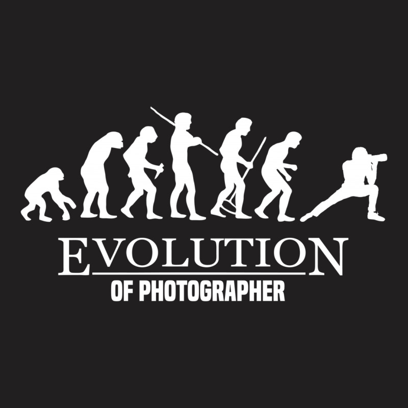 Evolution Of A Photographer T-shirt | Artistshot