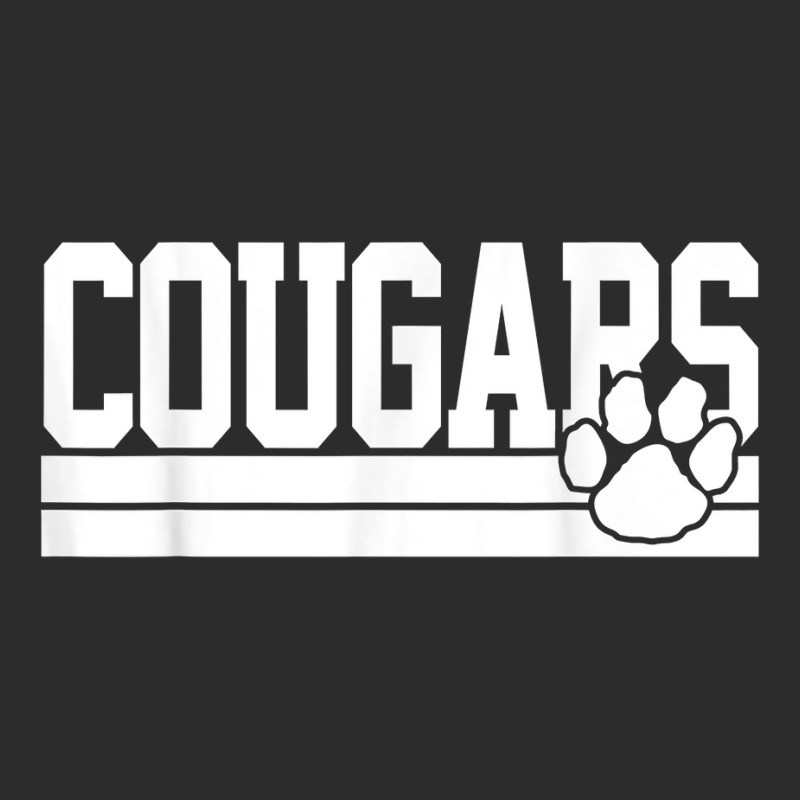 Cougars School Spirit T Shirt Exclusive T-shirt by cm-arts | Artistshot