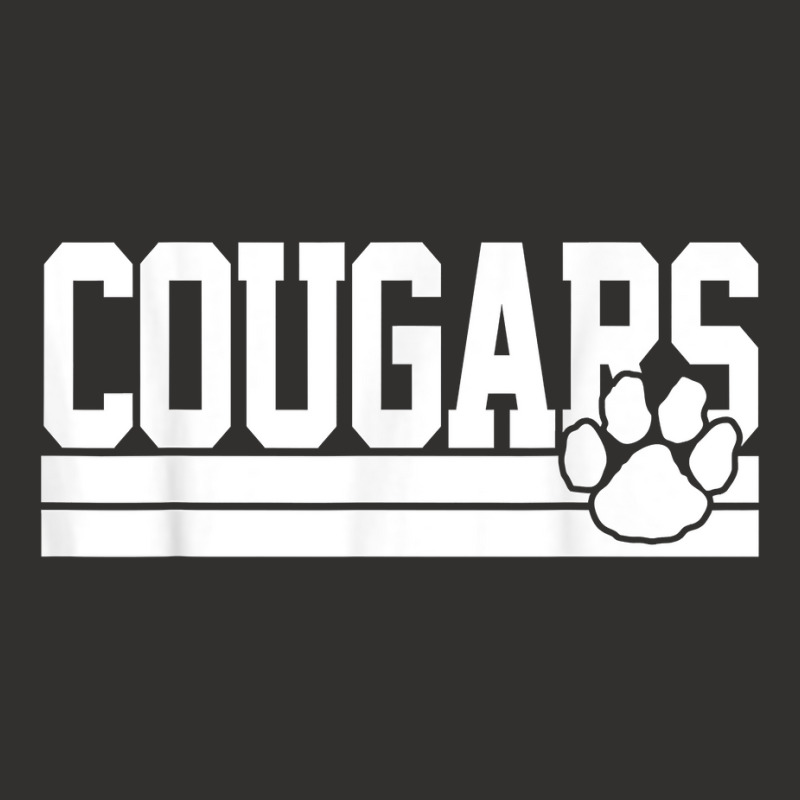 Cougars School Spirit T Shirt Champion Hoodie by cm-arts | Artistshot