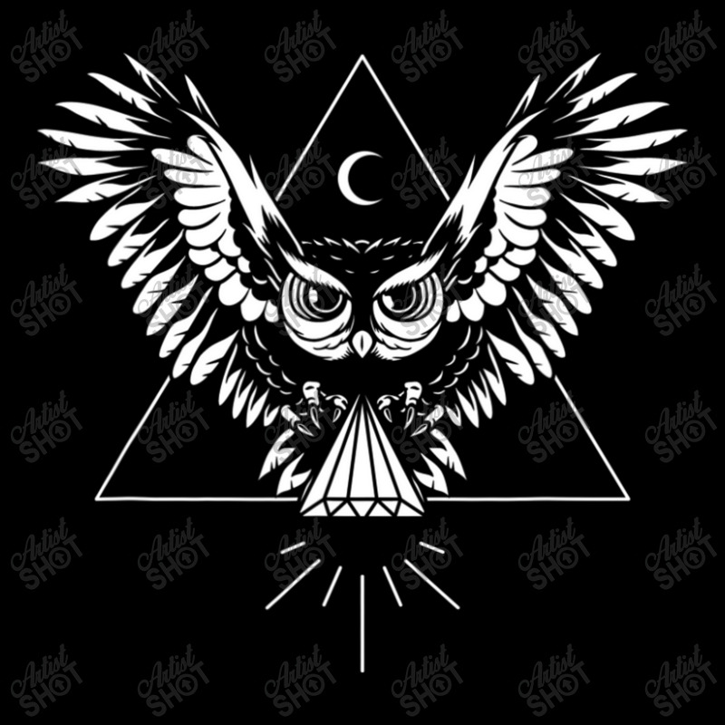 Owl Pyramid Secret Illuminati Owl Tattoo Style Adjustable Cap by Min02 | Artistshot