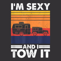 I'm Sexy And I Tow It, Funny Caravan Camping Rv Trailer T Shirt Vintage Hoodie And Short Set | Artistshot