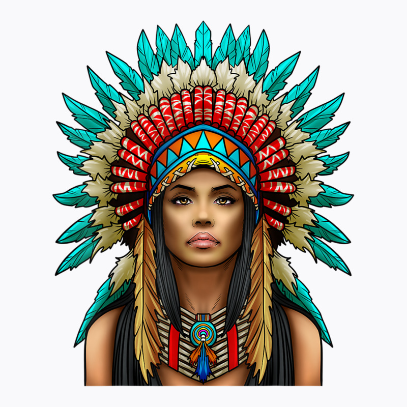 Native American Woman Indian Warrior For Women T Shirt T-shirt | Artistshot