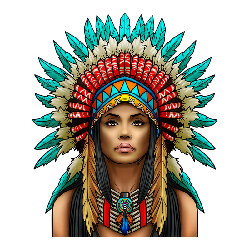 Native American Woman Indian Warrior For Women T Shirt Long Sleeve Shirts | Artistshot