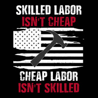 Skilled Labor Isn T Cheap American Flag Toddler 3/4 Sleeve Tee | Artistshot