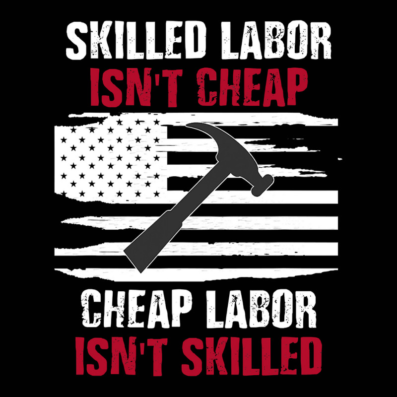 Skilled Labor Isn T Cheap American Flag Toddler 3/4 Sleeve Tee | Artistshot