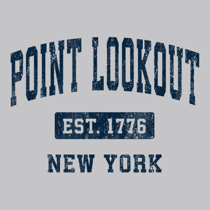 Point Lookout New York Ny Vintage Athletic Sports Design T Shirt Baby Bodysuit by homyfelaego | Artistshot