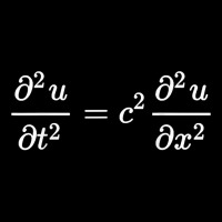 D'alembert Wave Equation In 1d, Physics And Science T Shirt Kids Cap | Artistshot