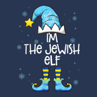 Happy Christmukkah Jewish I'm The Jewish Elf Christmas Xmas T Shirt Men Denim Jacket | Artistshot