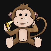 Cheeky Monkey Having A Banana Front Car Mat | Artistshot