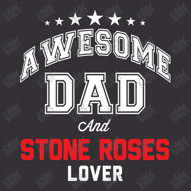 Awesome Dad And Stone Roses Lover Vintage Hoodie by sepedakaca | Artistshot